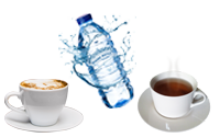 Water, thee en koffie